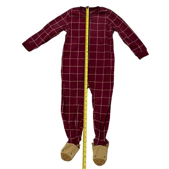 Carter’s Unisex/ Boys Footie Pajamas Size 4T - Picture 2 of 8